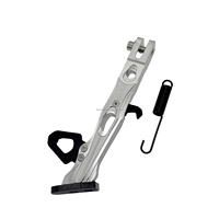 NOUVEAU Béquille latérale en alliage d'aluminium pour scooter Support résistant pour bicyclette et moto électrique