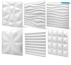 Varios paneles de pared interior 3D decorativos para el hogar Papel pintado impermeable <span class=keywords><strong>y</strong></span> duradero de PVC - Product Image 1