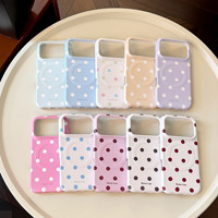 Coque de téléphone magnétique INS mignonne à pois, impression par sublimation, transfert thermique, coque souple pour iPhone 18 Pro Max 17 16 15 14, vente en gros