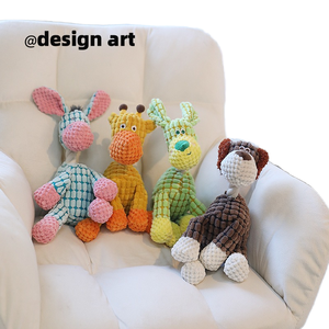C054 Productos para Mascotas, Accesorios para Perros y Gatos, Juguetes Interactivos de Movimiento para Limpiar los Dientes, Juguetes de Peluche con Cuerda de Algodón de Alta Calidad, Juguetes Chirriantes de Dibujos Animados - Product Image 1