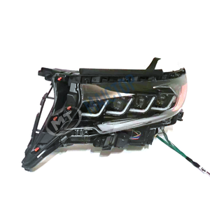 Maictop ไฟหน้า LED ด้านหน้าสำหรับ Lc150, อุปกรณ์เสริมสำหรับรถยนต์สำหรับ <span class=keywords><strong>Toyota</strong></span> <span class=keywords><strong>Land</strong></span> <span class=keywords><strong>Cruiser</strong></span> Prado <span class=keywords><strong>LC</strong></span> <span class=keywords><strong>150</strong></span> FJ150 2018- - Product Image 1