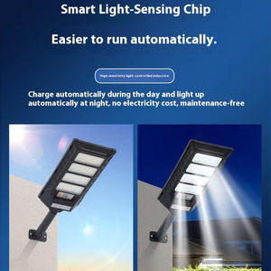 Farola Solar LED para Exteriores con Encendido/Apagado Automático del Anochecer al Amanecer para Iluminación de Caminos en Pueblos, Escuelas y Campus - Product Image 5