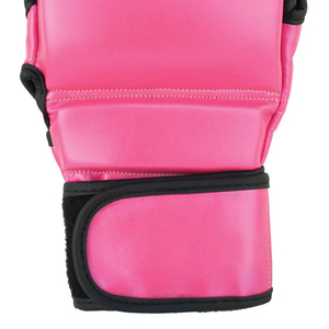 Gants d'entraînement MMA unisexes pour arts martiaux, design à paume ouverte, compétition de grappling, logo personnalisé, cuir léger, antidérapant - Product Image 5