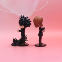 H3-9CM 7 pièces = 1 ensemble Figurine d'action Anime Jujutsu Kaisen très populaire, décoration de bureau, figurine de dessin animé Jujutsu pour enfants et machine à griffes