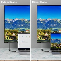 Câble adaptateur convertisseur Xput 8K DP vers HDMI 2.1, câble adaptateur DP vers HDMI 2.1