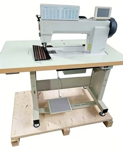Les fabricants fournissent de nouvelles machines à coudre automatiques à double aiguille à point de surjet pour ordinateur. - Product Image 3