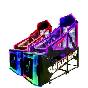 Coin-Operated 2 Player Indoor/Outdoor Boxing Basketball Game English Language Metal <b>Arcade</b> Shooting for Kids - Product Image 3