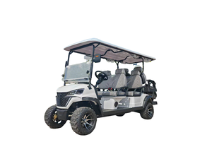 Voiturette de golf 6 places 72V, carrosserie moulée par injection intégrale, suspension indépendante, propulsion arrière, pour visites touristiques, CE, 80 km d'autonomie - Product Image 5