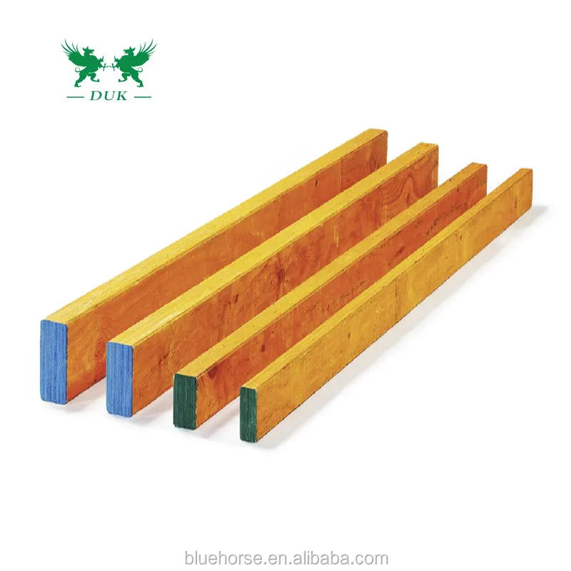 300x63mm Plywood type pine LVL glulam beams wooden laminated beams for house building