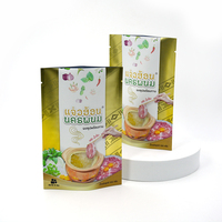 Emballage personnalisable de qualité alimentaire, durable et thermoscellable pour le stockage d'épices sèches, sachet autoportant