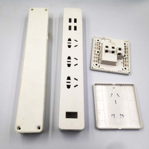 Tùy chỉnh Trắng ABS nhự<span class=keywords><strong>a</strong></span> IP54 12 bao vây thông minh <span class=keywords><strong>USB</strong></span> <span class=keywords><strong>2.0</strong></span> Loại một ổ cắm Anh cắm đựng nhà ở vỏ cao su cho ổ cắm thông minh - Product Image 3