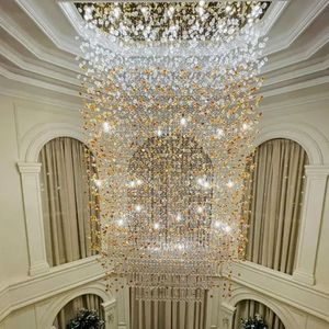 <span class=keywords><strong>Lustre</strong></span> suspendu pour plafond haut BGST, grand modèle, en verre et pierre, <span class=keywords><strong>avec</strong></span> cristaux - Product Image 4