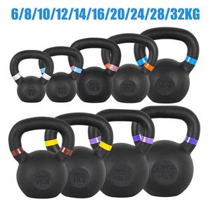 Kettlebells en fonte de haute qualité VIGFIT, de 6 kg à 32 kg, kettlebells portables pour la musculation en salle de sport - Product Image 6