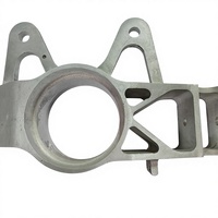Support de rotule de direction en alliage d'aluminium usiné CNC sur mesure, composant de suspension automobile haute précision pour performance tout-terrain