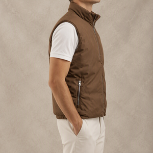 <span class=keywords><strong>Chaleco</strong></span> <span class=keywords><strong>Acolchado</strong></span> Ligero para <span class=keywords><strong>Hombre</strong></span>, Resistente al Agua, Estilo Casual y Elegante para Exteriores, MOQ Bajo para Marcas Independientes - Product Image 2