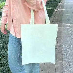Ruicheng sacola de compras em tela personalizada e logotipo impresso reciclado para publicidade