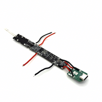 Lime à ongles électrique PCBA avec écran LED et prise rechargeable 3,7 V Type-C, marque HCD, certifiée IATF16949, service OEM/ODM
