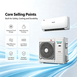Aire Acondicionado Antiexplosión de 18000 BTU, 1.5 Toneladas, 5 KW, Calefacción y Refrigeración, 2 HP, 2 Toneladas, 18k BTU, 12000 BTU, 18000 BTU, Tipo Split - Product Image 2
