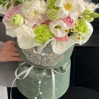 Kertas Pembungkus Bunga LUCIA 35*50cm Bahan Kemasan Buket Perlengkapan Pembungkus Toko Bunga LF161428