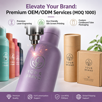Gourde isotherme en acier inoxydable à double paroi de 750 ml avec logo personnalisé, tasse à café isolée avec paille, couvercle rotatif 100 % étanche 12-24