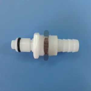 3/8" POM similar as john guest mini plastic quick connect fittings coupling