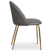 Chaise de salle à manger rembourrée minimaliste moderne avec accoudoir pour usage domestique ou meubles en gros pour hôtel/restaurant