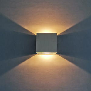 LED Aluminum Wall <b>Lamp</b> Modern Simple Up-Luminous Decorative Hanging <b>Lamp</b> for Corridor Staircase Bedroom Bedside - Product Image 3