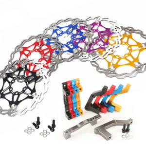 Dağ bisikleti fren balataları 160/180/203mm Ultralight fren rotoru salyangoz disk fren - Product Image 1