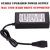 Cable adaptador de disco duro de 2,0 pulgadas/2,5 pulgadas a USB 3,5 Disco Duro HDD convertidor con fuente de alimentación de CA estable