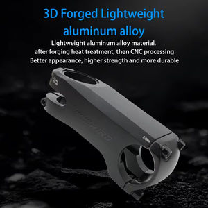 Tige de <span class=keywords><strong>vélo</strong></span> RIRO avec câble interne dissimulé, 28,6-31,8 mm, forgée/CNC, avec entretoise, pour guidon de route - Product Image 5