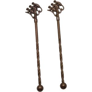 ที่กวน<span class=keywords><strong>ลิง</strong></span>สแตนเลสแบบปรับแต่ง304ได้ชุดไวน์โลหะสำหรับค็อกเทลบาร์สำหรับใช้ในบ้าน - Product Image 3