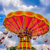 Manège Chaise Volante, Type Chaise Volante, Manège Chaise Volante Pivotante, Jeu de Parc, Manèges Chaise Volante
