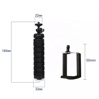Nouveau support de téléphone Clip trépied de bureau Smartphone Portable Gorillapod Selfie Stick support de téléphone trépied pour caméra vidéo Vlog en direct