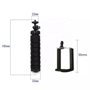 Nuevo soporte para teléfono Clip trípode de escritorio Smartphone portátil <span class=keywords><strong>Gorillapod</strong></span> Selfie Stick soporte para teléfono trípode para cámara de vídeo Vlog en vivo - Product Image 3
