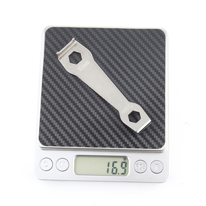 MUQZI Clé à vis pour plateau de bicyclette 9mm 10mm Plaque de pédalier Boulons Clé à molette - Product Image 6