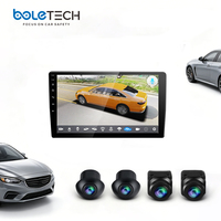 Sistem Kamera Mobil BL-289 Car Play 2+32G 10" HD 3D, Kamera 360, Sistem Pandangan Burung, Kamera Depan Belakang Kiri Kanan untuk Radio Mobil Android