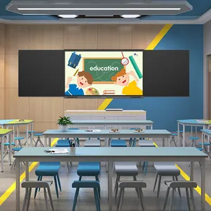 Bildung Unterricht Klassenzimmer 75 86 Zoll 4K digitales Whiteboard elektronisches Lehrbrett berührungsbildschirm Nano-Schildbrett