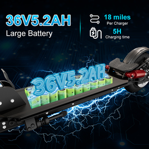 Oem 8 inch tốc độ nhanh có thể gập lại hai bánh xe điện xe tay ga phổ biến trẻ em 'ed200 để bán - Product Image 4