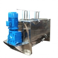 Mélangeur à double palette horizontal en acier inoxydable SUS304, puissance de 11 kW, pour les applications alimentaires et chimiques