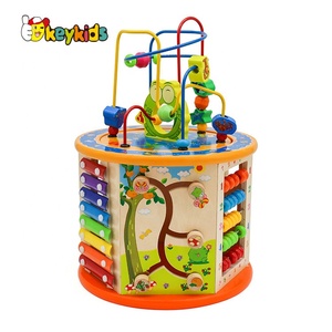 New Arrival Educational Wooden Kids <strong>Activity</strong> <strong>Cube</strong> with Xylophone W11B153C - Product Image 2