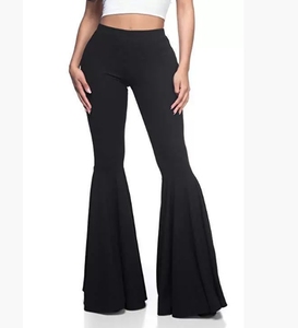 <span class=keywords><strong>Pantaloni</strong></span> <span class=keywords><strong>Cargo</strong></span> a vita alta da <span class=keywords><strong>donna</strong></span> alla moda Leggings a gamba larga con chiusura in vita elastica ampio Pantalon Femme Y11677 - Product Image 3