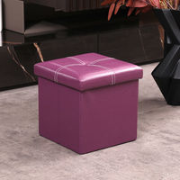 Meuble de salon, rangement, tabouret et pouf