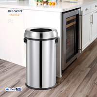 JILI 60L Open-Top Poubelle | Robuste et spacieuse | Parfait pour les zones à fort trafic et les hôtels Conception pratique pour une utilisation polyvalente