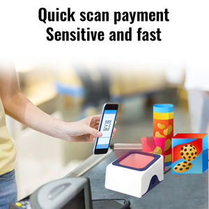 Lecteur de Codes-barres 2D de Bureau <span class=keywords><strong>JR</strong></span> HC-P10, Scanner de Codes-barres Produit 1D 2D à <span class=keywords><strong>D</strong></span>étection Automatique pour Supermarchés - Product Image 2