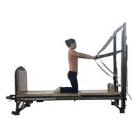 Équipement Commercial Robuste pour Studio de Pilates et Yoga, Cadre en Alliage d'Aluminium, Portable, en Bois, Garantie 1 An