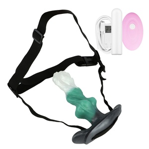 YOCY Juguete Sexual de Fantasía con Forma de Perro, Mordaza de Silicona, Tapón Anal, Vibrador con Control Inalámbrico, Juguete Sexual para Mujeres y Hombres Adultos, Venta al por Mayor - Product Image 5