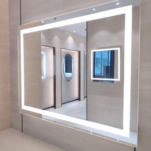 Espejo de Maquillaje con Iluminación Decorativa Adhesiva para Pared, Certificado por ETL, para Decoración de Salones de Belleza y Spas, Personalizable, de Grado Comercial - Product Image 1