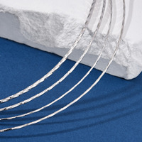 2024 nouveau unisexe 925 en argent Sterling serpent os chaîne romantique femmes collier clavicule chaîne chandails colliers couleur argent