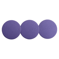 Outils abrasifs, disque de ponçage en céramique violet de 6 pouces, papier abrasif avec support auto-agrippant pour le polissage automobile et du bois