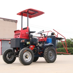 High-Accuracy Automatic Gear Drive Mini Reaper Harvester Grain Harvester Tractor Farming Whole Stalk Cutting Wheat/Corn/Rice - Product Image 2